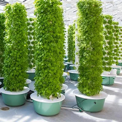 Hydroponic Tower - Işıklı Aeroponik Kule Bahçe Sistemleri 60
