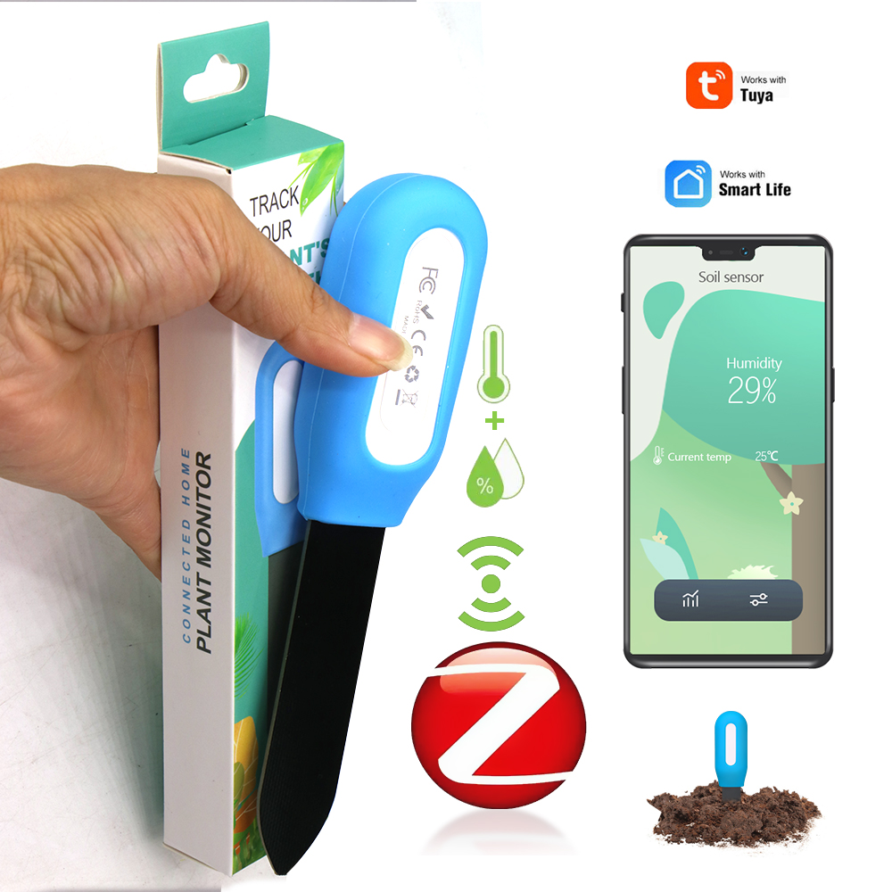 Plant Monitor - Akıllı Zigbee Toprak Sensörü Ev Bahçe