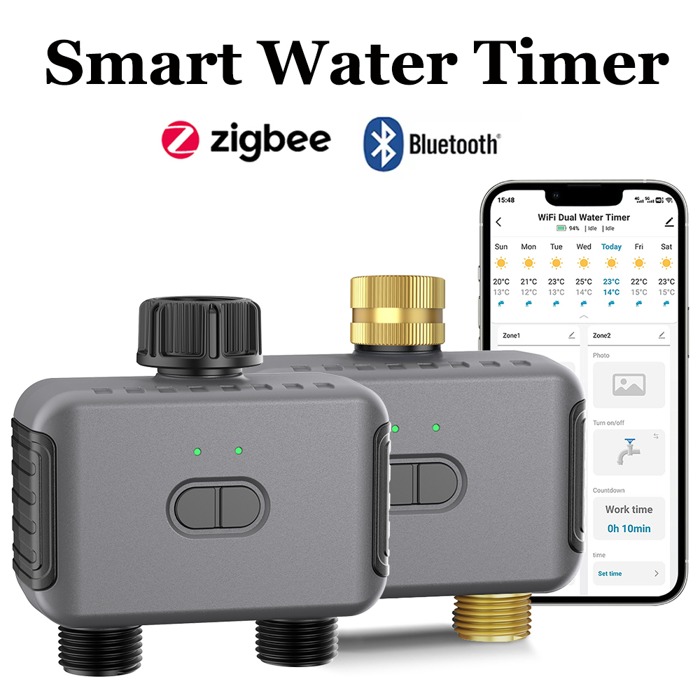 Smart Garden System - Tuya Akıllı Su Zamanlayıcı Zigbee/BT Otomatik