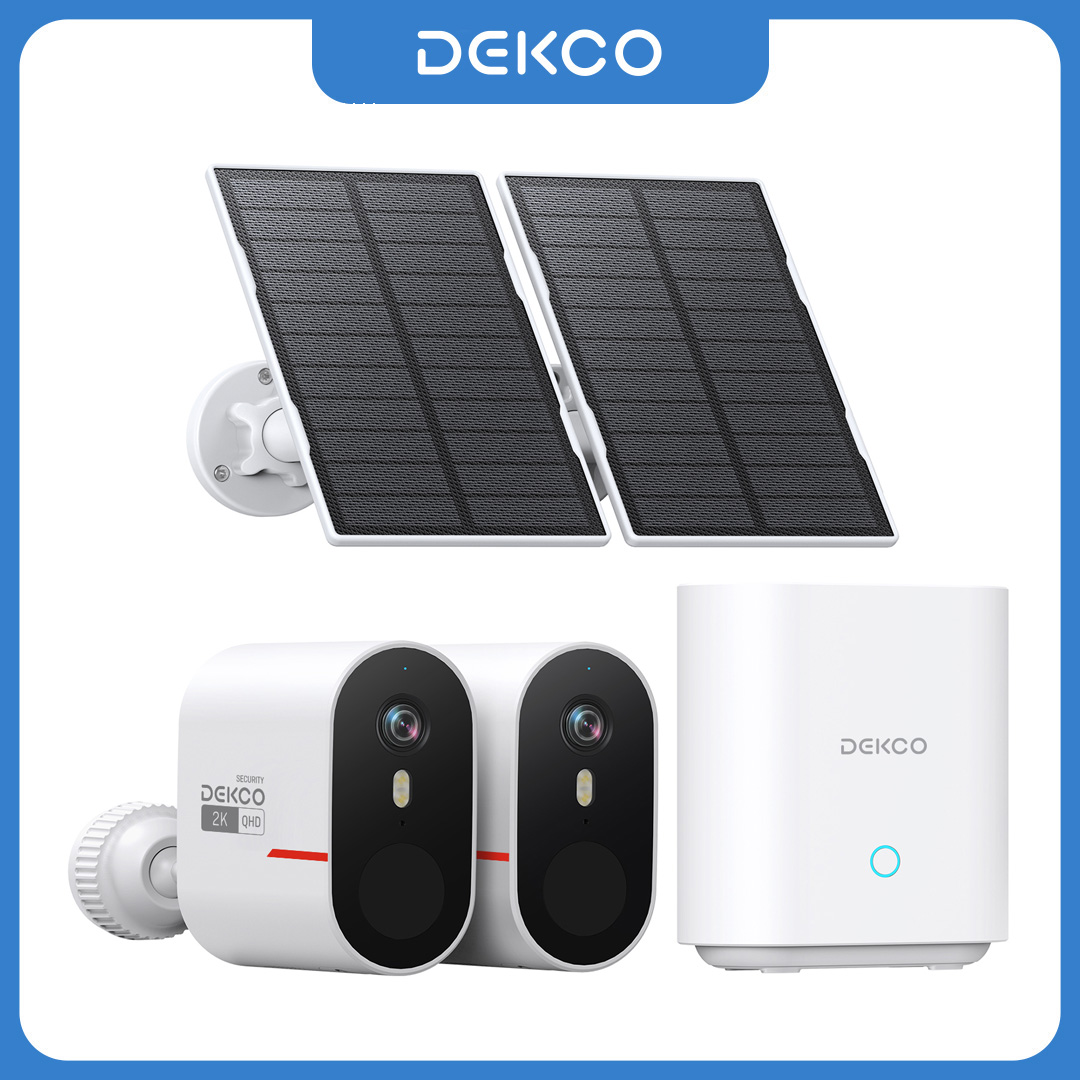 Garden Camera - Dekco 3MP WiFi Solar Kamera Sistemi