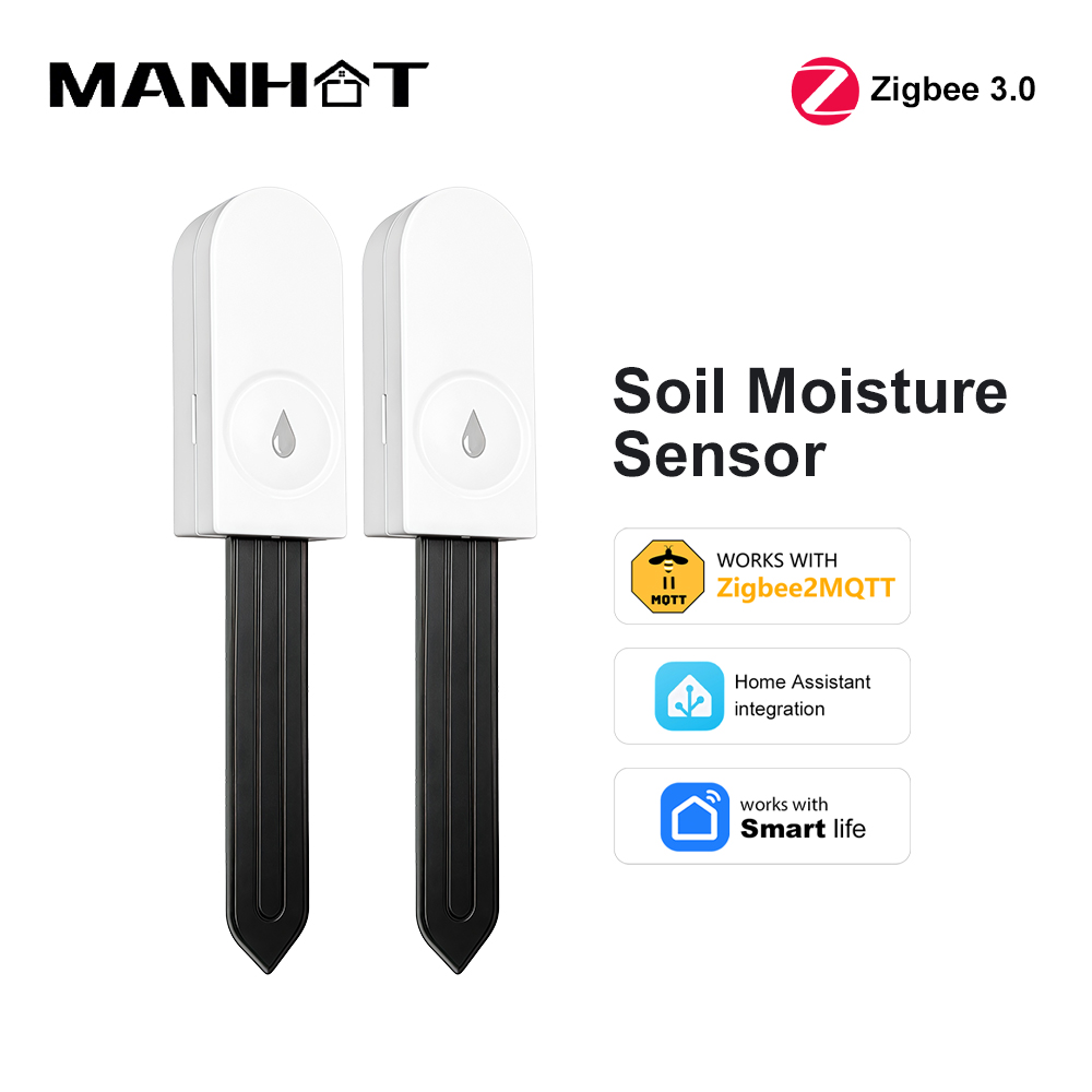 Smart Garden System - Zigbee 3.0 Toprak Nem Sensörü Sıcaklık