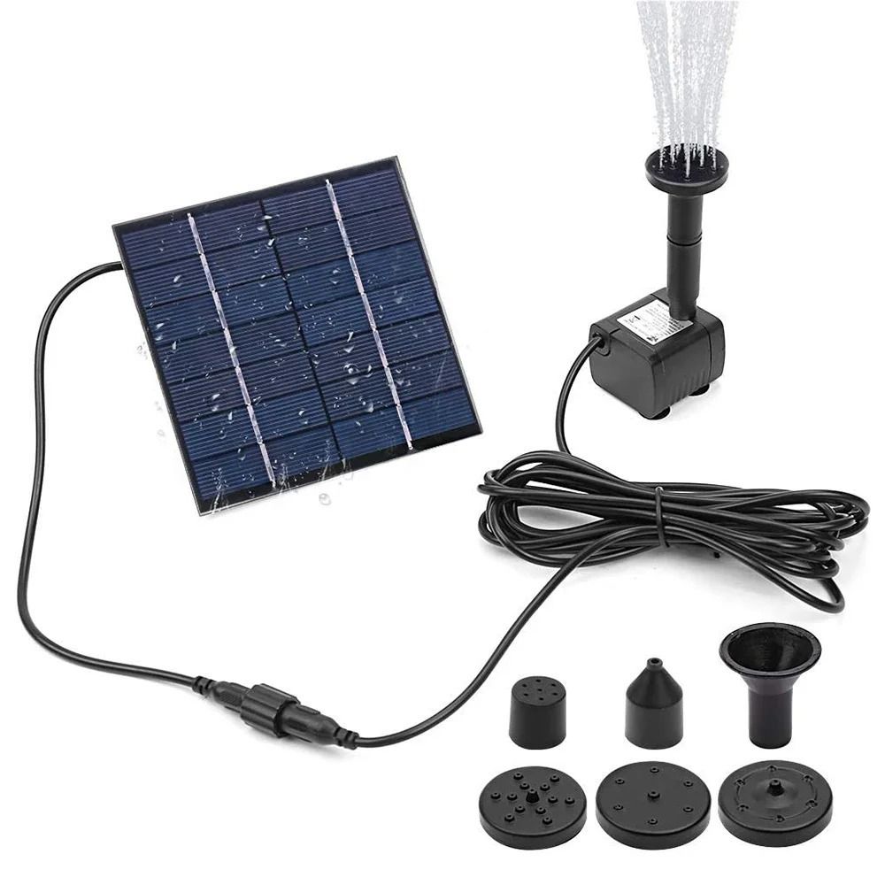 Indoor Garden Kit - 1.4W Mini güneş çeşme pompası güç