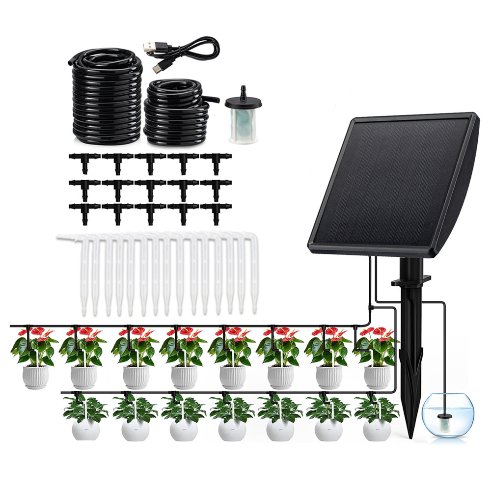Smart Pot - Güneş Enerjili Otomatik Damlama Sulama Pompası