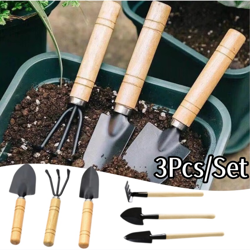 Indoor Garden Kit - 3 Adet/Set Mini Bahçe Aletleri Seti,
