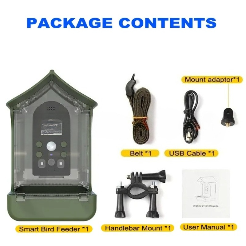 Garden Camera - Su Geçirmez Açık Hava Bahçe Yaban