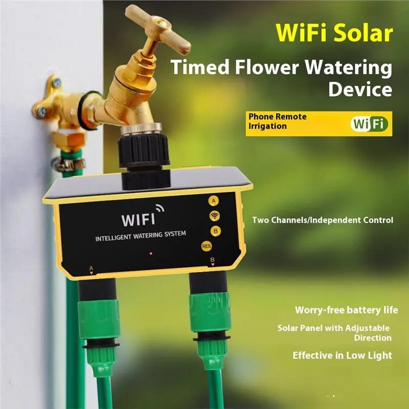 1/2 Çıkışlı WIFI Güneş Enerjil - Smart Garden System incelemesi ve fiyatı