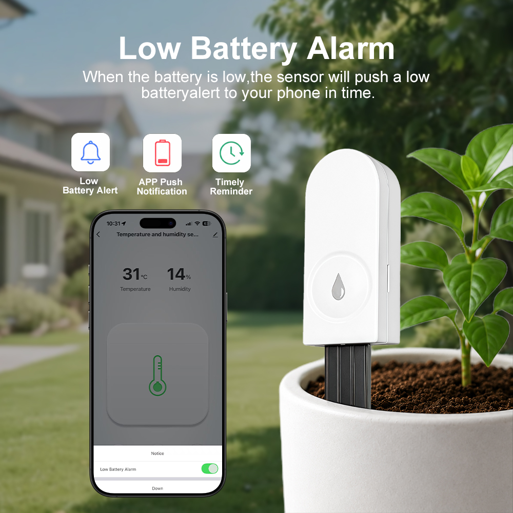 Zigbee 3.0 Toprak Nem Sensörü  - Smart Garden System incelemesi ve fiyatı