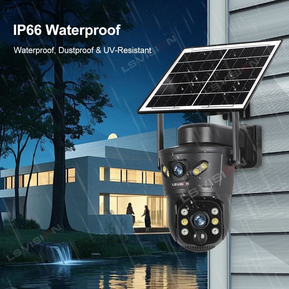 LS VISION 8MP 4G Güneş Kameras - Garden Camera incelemesi ve fiyatı