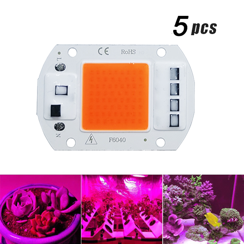 5 adet LED büyümek COB ışık çi - Plant Grow Light Full Spectrum incelemesi ve fiyatı