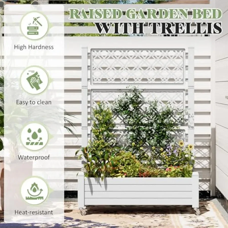 Kafesli Yükseltilmiş Bahçe Yat - Self Watering Planter incelemesi ve fiyatı