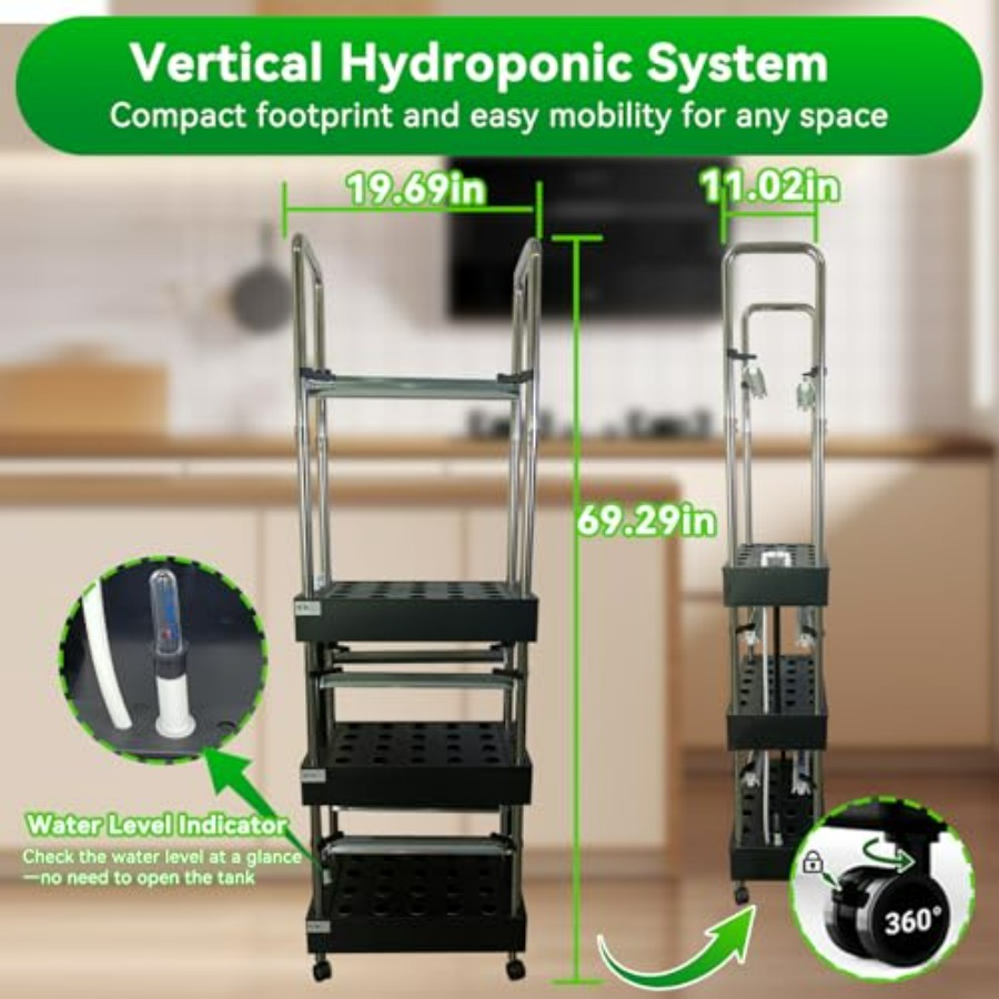 İç mekan hidroponik yetiştirme - Smart Garden System incelemesi ve fiyatı