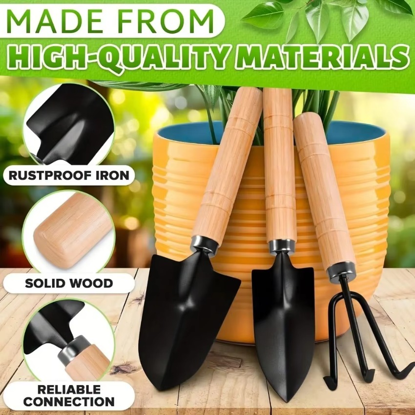 3 Adet/Set Mini Bahçe Aletleri - Indoor Garden Kit incelemesi ve fiyatı