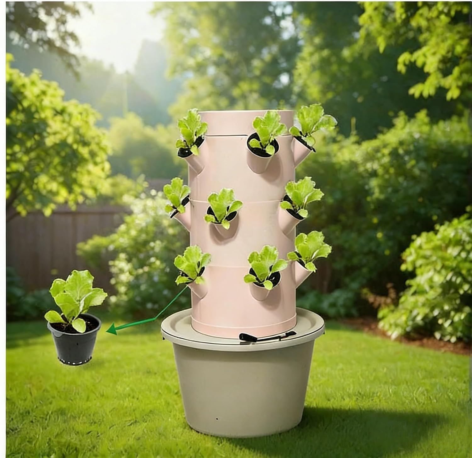 Dikey Hidroponik Yetiştirme Si - Hydroponic Tower incelemesi ve fiyatı