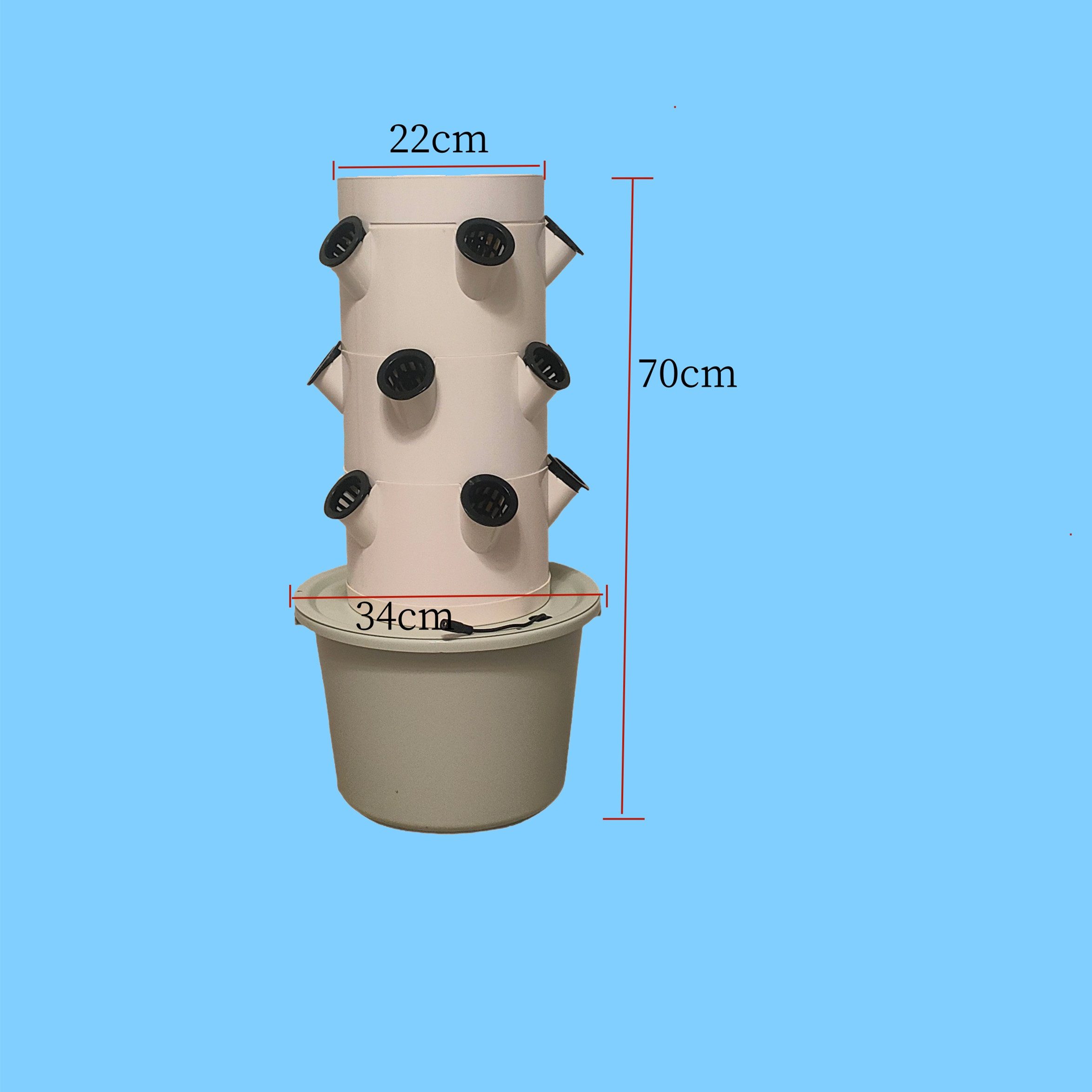 Dikey Hidroponik Yetiştirme Si - Hydroponic Tower incelemesi ve fiyatı